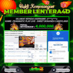 JACKPOT SWEET BONANZA CANDYLAND 15 MARET 2026