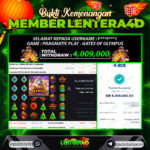 JACKPOT GATES OF OLYMPUS 01 MARET 2026