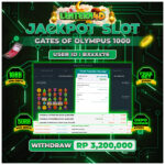 JACKPOT GATES OF OLYMPUS 1000 23 MARET 2026